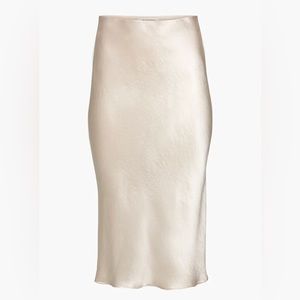 Babaton slip midi skirt in Denude